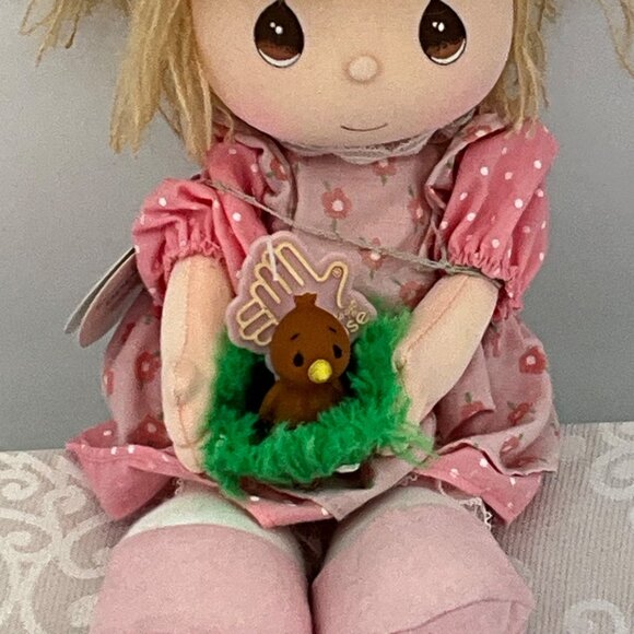 Precious Moments Songs Of Love Limited Edition Doll Applause 1989 Blonde Hair Pi - Picture 10 of 10